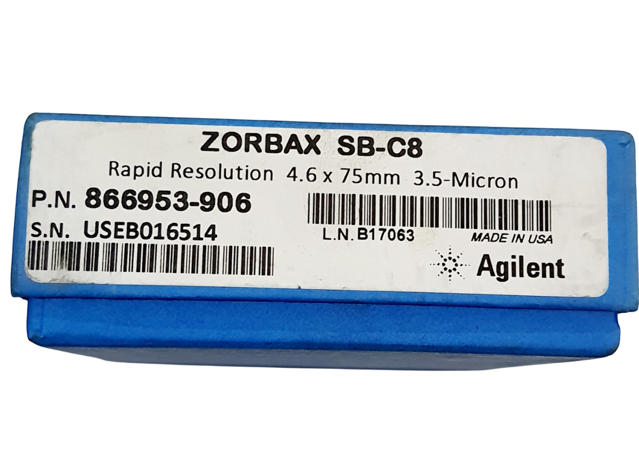 Agilent ZORBAX SB-C8 Rapid Resolution 4.6 x 75mm